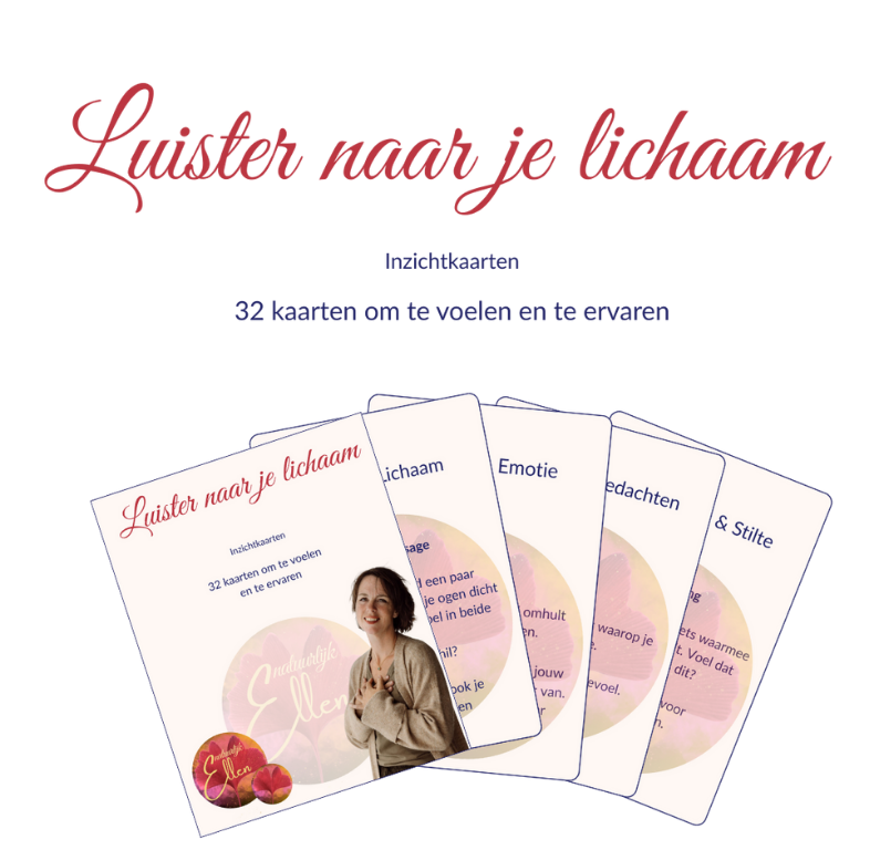 Luister naar je lichaam | Inzichtkaarten | Natuurlijk Ellen
